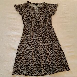Talbots Animal Print Dress